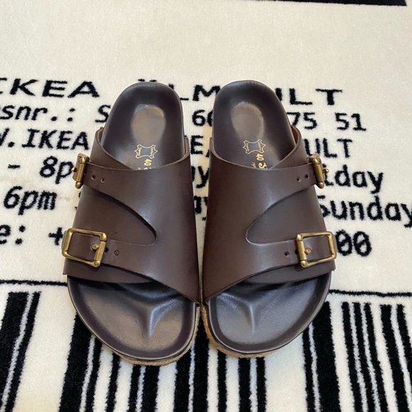 Yuketen Zuricher Leather Sandal Crepe Sole - Picture 1 of 7